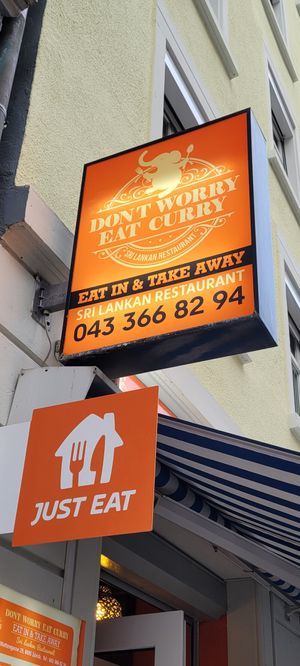  at Don't Worry Eat Curry in Zurich