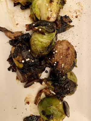 Savory roasted Brussel sprouts   at True Food Kitchen in Las Vegas