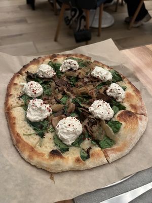 Mushroom pizza   at True Food Kitchen in Las Vegas