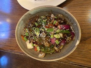Spiced cauliflower dish  at Namaste Holborn in London