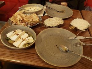 Vegetarian korma at Namaste Holborn in London