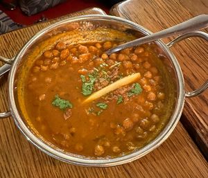 Chana masala   at Namaste Holborn in London