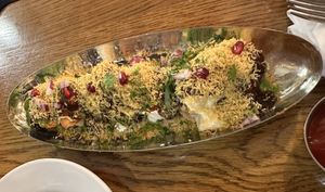 Flat bhel puri   at Namaste Holborn in London
