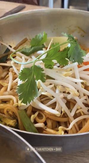 Food was delicious, there are vegan/ vegetarian options available. Just make sure to say no egg, oyster sauce or fish sauce😄  at BKK Thai Kitchen + Bar in Corpus Christi