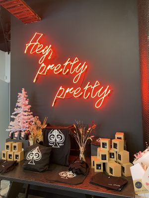 Love the decor. And merch for sale at The Spade in Glenroy