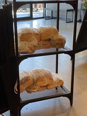 Fresh bread for sale, baked onsite  at The Spade in Glenroy