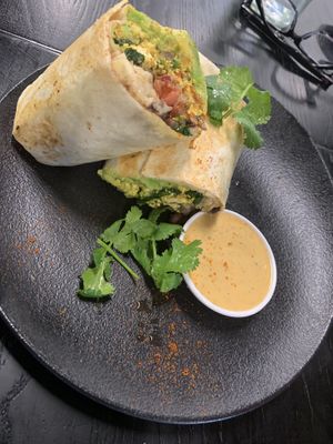 Breakfast burrito. Soooo good! at The Spade in Glenroy