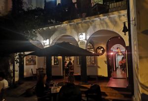 The entrance, at Pita in Popayan