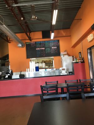 Inside at Gringo's in Mcalester