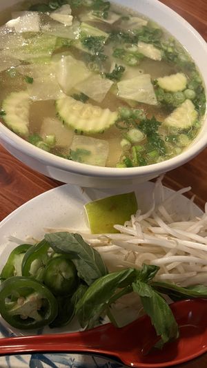 Vegan Pho  at MOE PHO in Pendleton