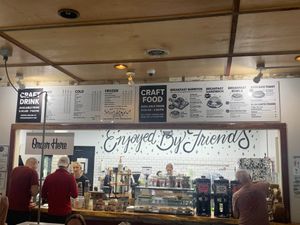 Menu with Prices at Rise Up Coffee in Rehoboth Beach