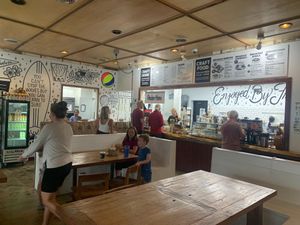 Interior at Rise Up Coffee in Rehoboth Beach