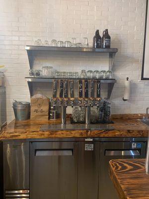 Bar at Rise Up Coffee in Rehoboth Beach