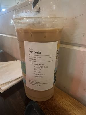 maple spice. seasonal and so delicious   at Rise Up Coffee in Rehoboth Beach