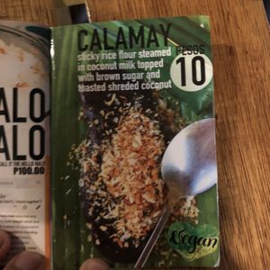 Desert menu at LOKAL in Siargao