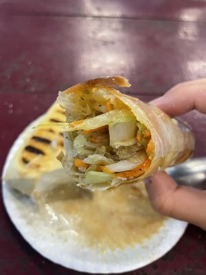 Spring roll  at Salad Bowl - Food Stall in Koh Phangan