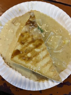 Tofu with peanut sauce   at Salad Bowl - Food Stall in Koh Phangan