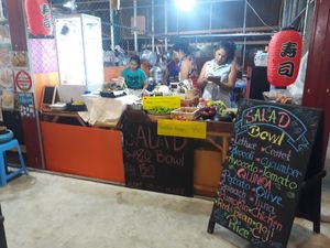 The stall at Salad Bowl - Food Stall in Koh Phangan