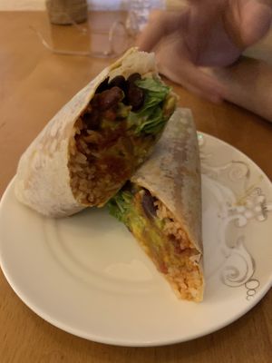 Angkor burrito vegan  at Angkor Tacos - Food Stall in Siem Reap