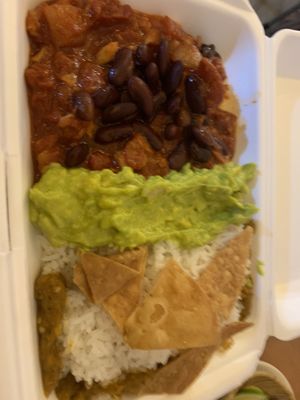 Chilli sin carne for takeaway  at Angkor Tacos - Food Stall in Siem Reap