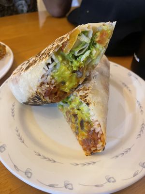 Vegan burrito   at Angkor Tacos - Food Stall in Siem Reap