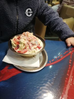 veganes SpaghettiEis (Kinderportion) at Giovanni L - Mercado in Hamburg