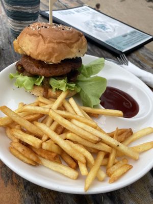 The Greta Thunburger  at The Fat Turtle in Koh Lanta