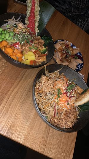 Sehr tolles rein veganes Restaurant! Super schnelle Zubereitung, sehr, sehr leckeres Essen.  at An Vegan House - Lange Reihe in Hamburg