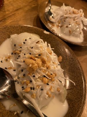 Bananendessert 🍌 #Veganuary at An Vegan House - Lange Reihe in Hamburg