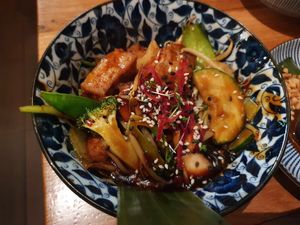 Etwas mit Tempeh at An Vegan House - Lange Reihe in Hamburg