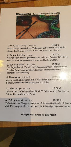  at An Vegan House - Lange Reihe in Hamburg