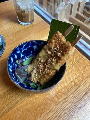 Tofu skewers  at An Vegan House - Lange Reihe in Hamburg