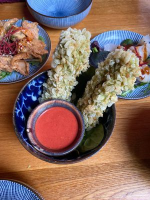 Crispy tofu  at An Vegan House - Lange Reihe in Hamburg