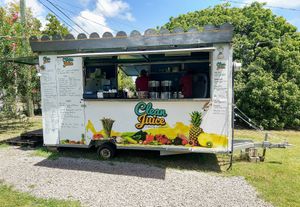 For the 2020 season they are in the parking lot of 2six8 brewery at Clean Juice - Truck in Falmouth