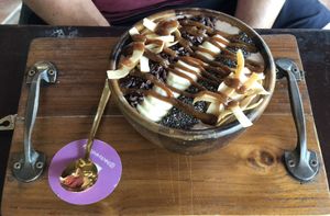 Peanut cocoa bowl (as per the menu)  at The Backyard Cafe & Bistro in Koh Lanta