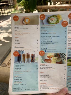Menu February  at The Backyard Cafe & Bistro in Koh Lanta