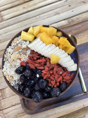 Acai smoothiebowl  at The Backyard Cafe & Bistro in Koh Lanta