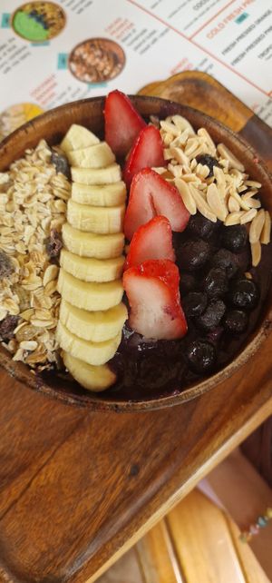 Acai bowl at The Backyard Cafe & Bistro in Koh Lanta
