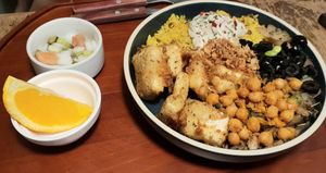 Vegan bowl "Full Moon" at Amin 아민 in Seoul