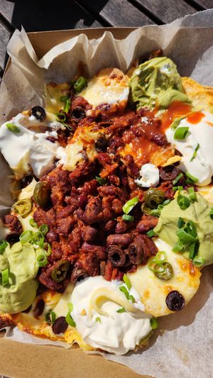 Vege nachos at The Social in St Helens