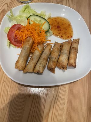 Fried spring rolls  at Gravity in Stuttgart