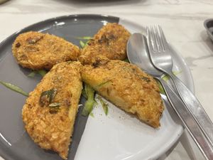 aloo tikki  at Royal Rasoi in Bangkok