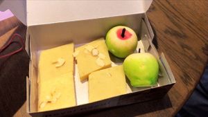 Sweets !  at Royal Rasoi in Bangkok