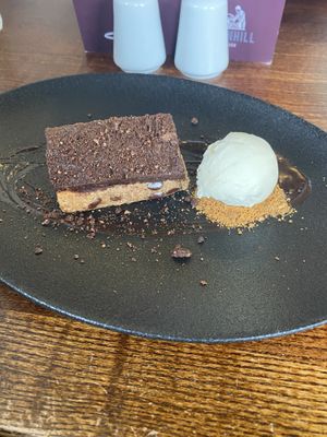 Peanut butter cookie bar   at The Stanhill in Oswaldtwistle