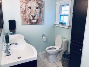Upstairs bathroom. at Terra in Colborne
