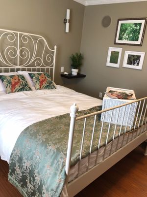 Spring room is bursting with green. at Terra in Colborne