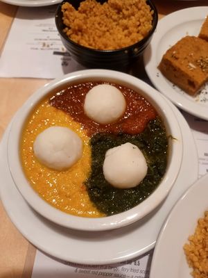 Egusi bowl. Wonderful! at Chuku's in North London