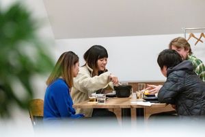 Tomo is a place for people to share and eat together. at Tomo Restaurant Niseko in Kutchan