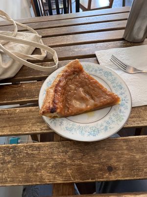 Sweet potato piee  at Dirty Lettuce in Portland