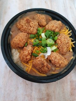 KFC bowl at Dirty Lettuce in Portland